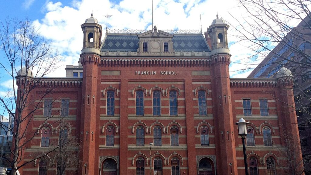 Franklin School building, home to Planet Word